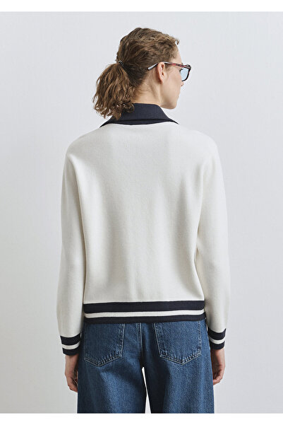 Mavi Mj Embroidered Semi-Zip Sweater 1710687-70057