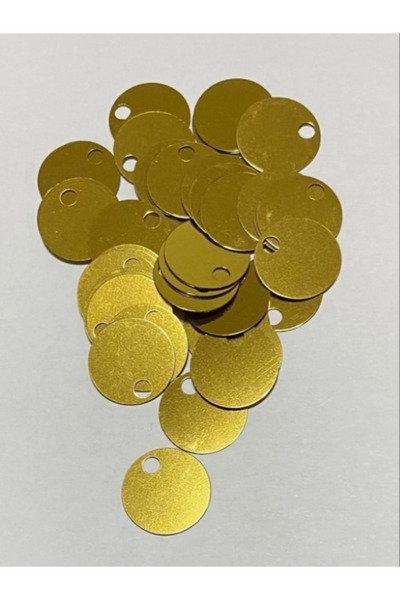 Öztürk Patik, Çanta, Supla Ve Makrame El Işleme Pul. 20mm 25gr. Açık Altın Sa...