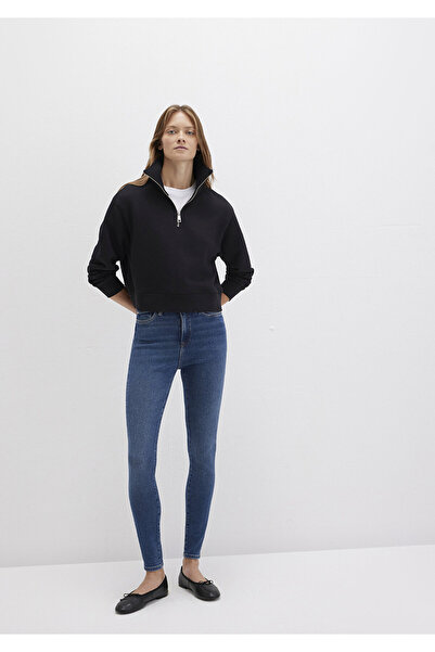 Mavi Pantaloni blugi în formă de aur Serenay 100980-33687