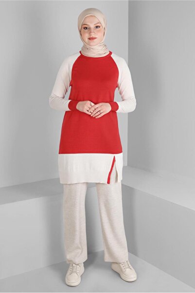 Alvina COLOR BLOCKED KNITWEAR TUNIC 43168