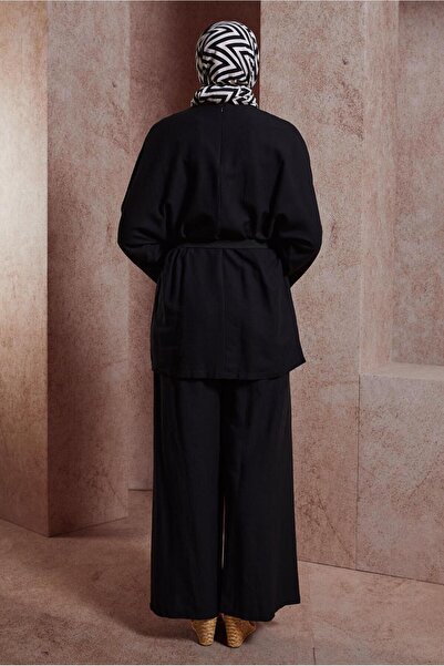 Alvina Belted Pants Suit 44502