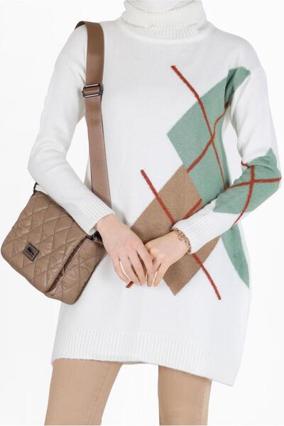 Alvina TILE PATTERNED KNITWEAR TUNIC 42052