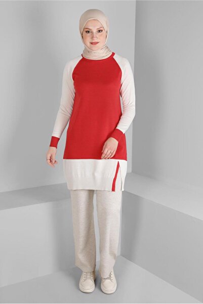 Alvina COLOR BLOCKED KNITWEAR TUNIC 43168