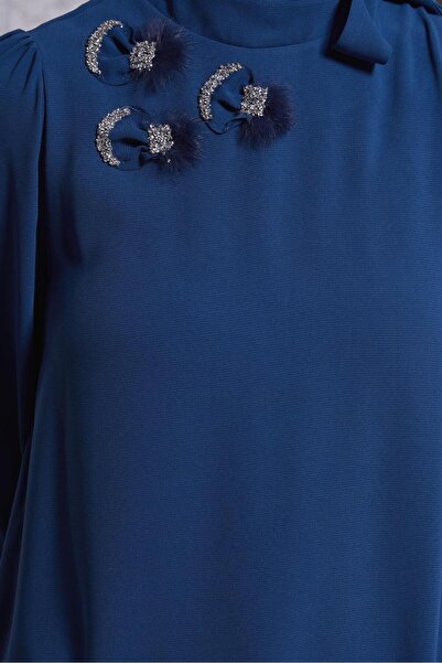 Alvina Collar Tied Tunic 45171