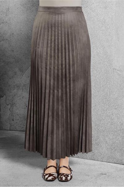 Alvina PİLELİ UZUN ETEK 60635