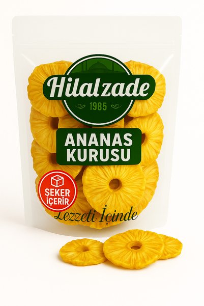 Hilalzade Ananas Kurusu 100 Gram