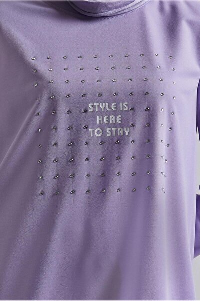 Alvina TAŞLI EŞOFMAN TUNİK 45442