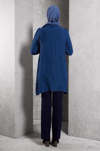 Alvina Collar Tied Tunic 45171