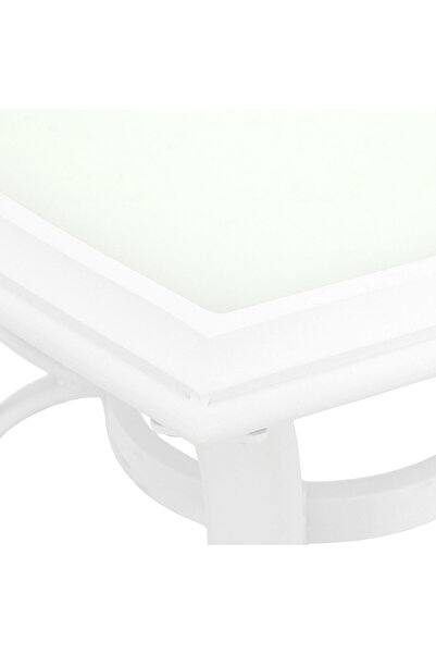 Maison Mex Garden/terrace chaise lounge table SOPHIA L.50.8 l.50.8 H.51 white