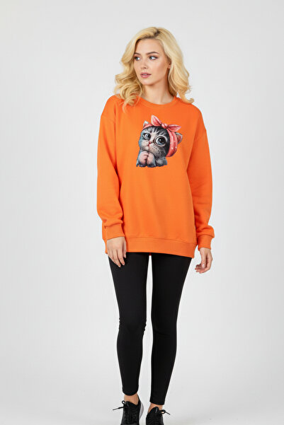 UNCİA OUTDOORS Unisex Oversize Εμπριμέ Μπλούζα