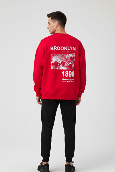 UNCİA OUTDOORS Φούτερ Unisex με στάμπα με λαιμόκοψη