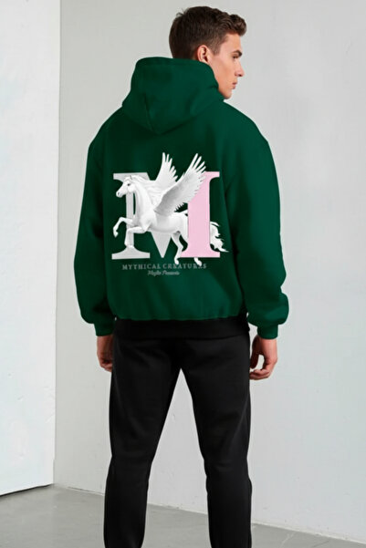 UNCİA OUTDOORS Φούτερ με κουκούλα Oversize Unisex