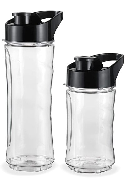 Kenwood Personal Blender BLM05 350W Black/Silver – 570ml & 400ml Tritan Bottles, Ice Crush