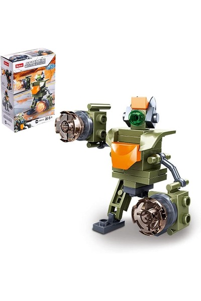 Sluban سلسلة العاصفة الذرية - مكعبات بناء جنية الفضاء 36 قطعة