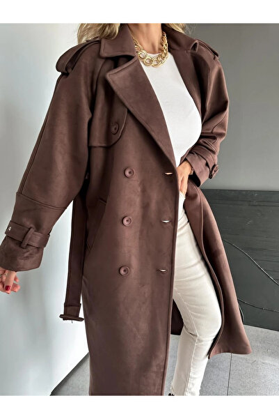 My Blog Кафяв суеден тренчкот - 9608