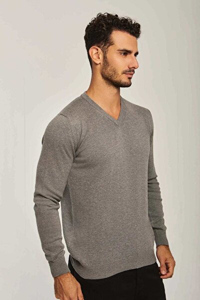 DALYDRESS Mens Solid High-Neck Sweater