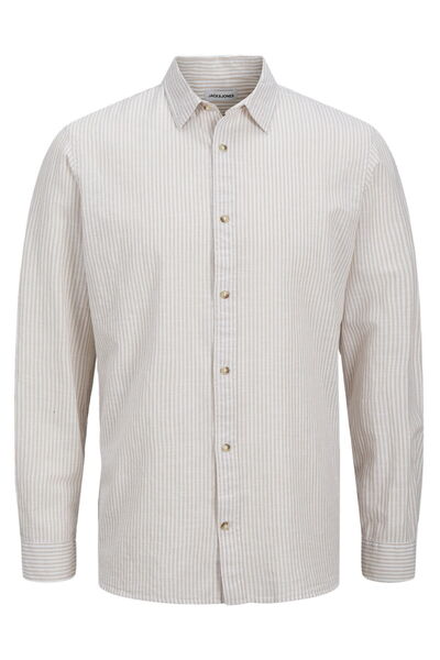 Jack & Jones Erkek Keten Karisimli Gömlek - Summer
