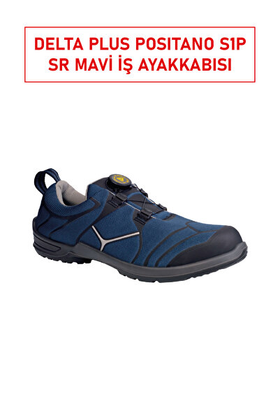 Delta Plus POSITANO S1P SR İş Ayakkabısı | Hafif, Kaymaz, Kompozit Burunlu ve Nefes Alabilir Tasarım