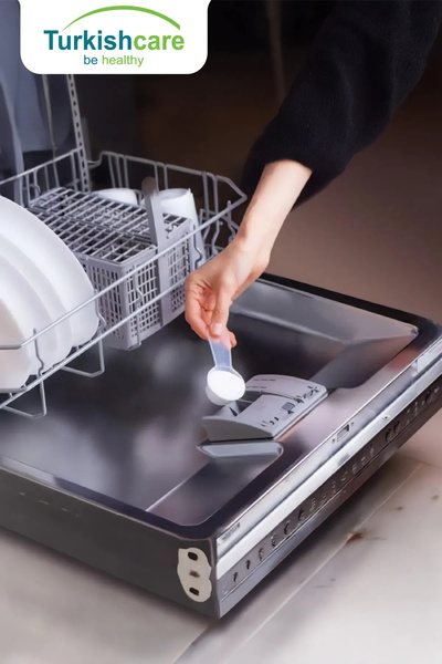 Turkishcare Premium Dishwashing Detergent - Tablet 40 Wash + Machine Powder 40 Wash