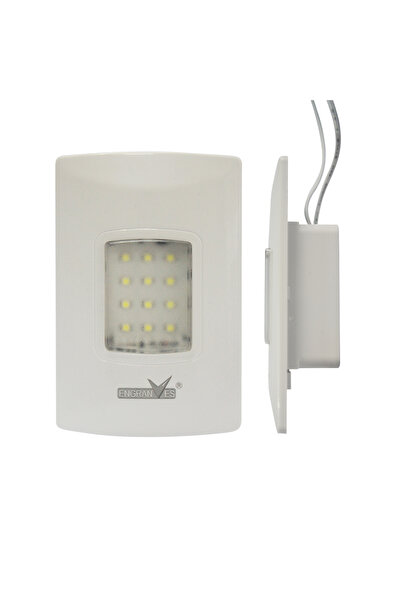 Choice 1PCS 088 Mini Emergency Light LED Embedded Evacuation Lighting Wall-mo...