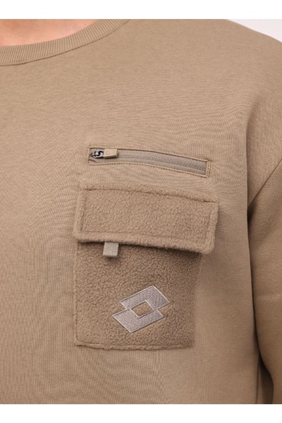Lotto M-colonel C Neck Swt Erkek Polar Sweatshirt Haki