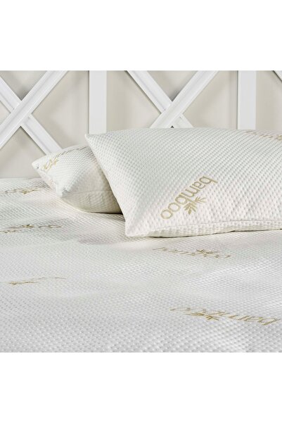 Linens Saltele de pernă standard din bambus de lux rezistente la lichide