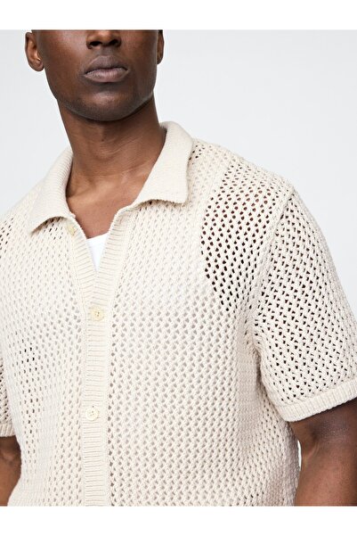 GAP ErkekMesh Örgü Gömlek