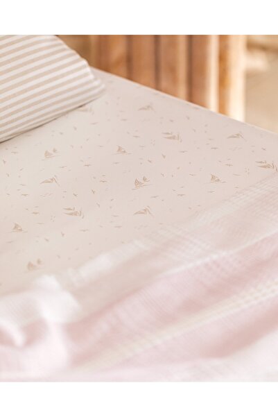 Madame Coco Henri Single Ecocel bedrucktes Piqué-Set