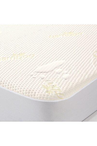 Linens Luxury Bambu Sıvı Geçirmez Extra King Size Yatak Alezi