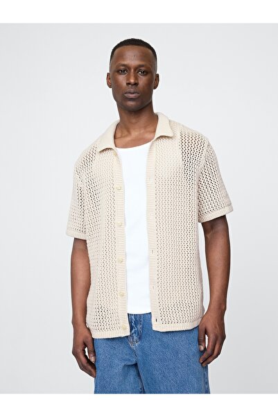 GAP ErkekMesh Örgü Gömlek