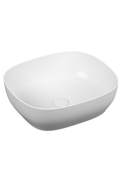 VitrA Outline 5994B403-0016 Kare Lavabo, Clean, 48 cm, Beyaz