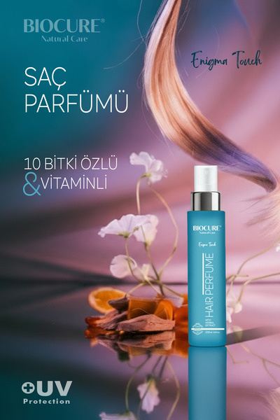 Biocure Kadın Saç Parfümü Gotu Kola & 10 Bitki Özü Içeren Uv Koruyuculu Blck Op. -100ml