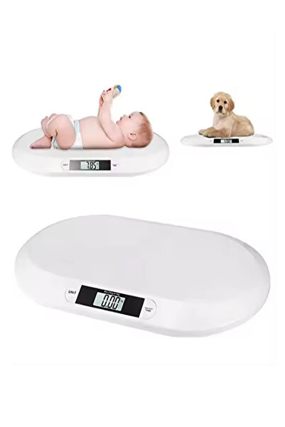 LUXTER BEBEK VE  VETERİNER TARTISI  20 KG KAPASİTELİ / 10 GRAM HASSASİYETLİ