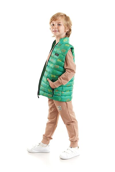 AHENGİM Kids Erkek Çocuk Oyuncak Baskılı Trend Şişme Yelek Ak214041