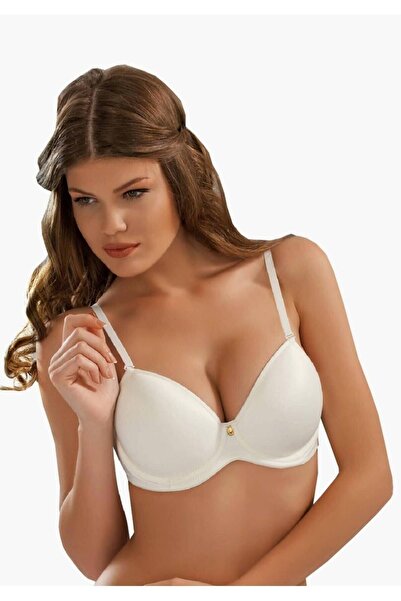 Le Jardin Жіночий бюстгальтер Ekru Felalty Soft Cup мікро великого розміру, новий сезон