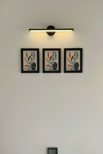 Wooden Factory 3'lü 15x21 Siyah Resim Çerçevesi – Modern ve Şık Tasarımlı Dek...