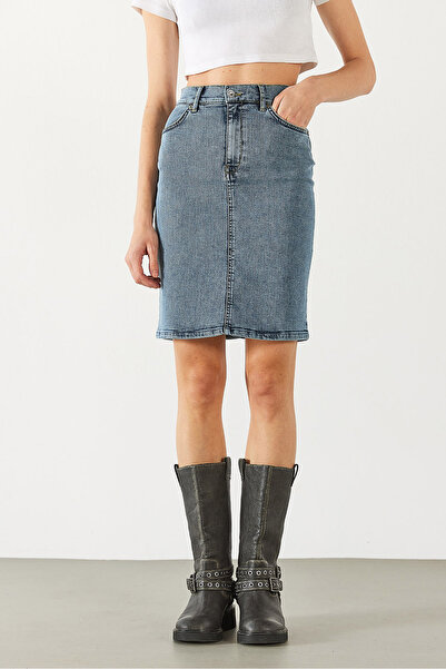 VENA Fusta Freya Dirty Med Blue Jean-Dirty Med Blue