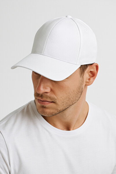 CapZone Şapka Beyzbol Kep Düz Şapka Unisex Model Arkadan Ayarlanabilir Cırtlı...