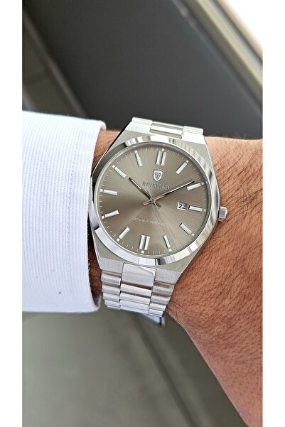 Raymond RYM-611189M QUARTZ ERKEK KOL SAATİ - KASA VE KORDON ÇELİK - 2 YIL GAR...