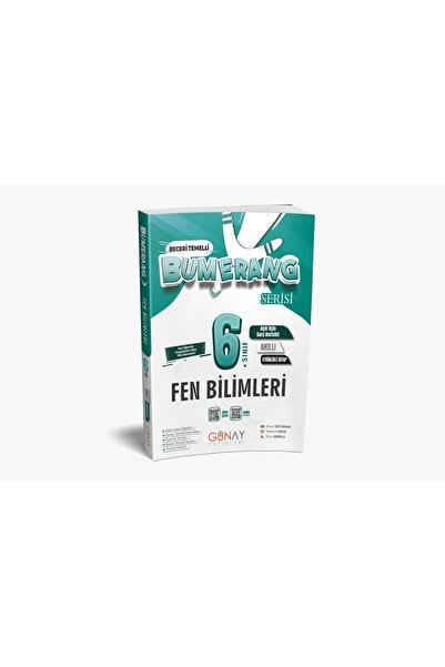 Günay Yayınları GÜNAY YAYINLARI 6. SINIF BUMERANG FEN BİLİMLERİ ETKİNLİKLİ AK...