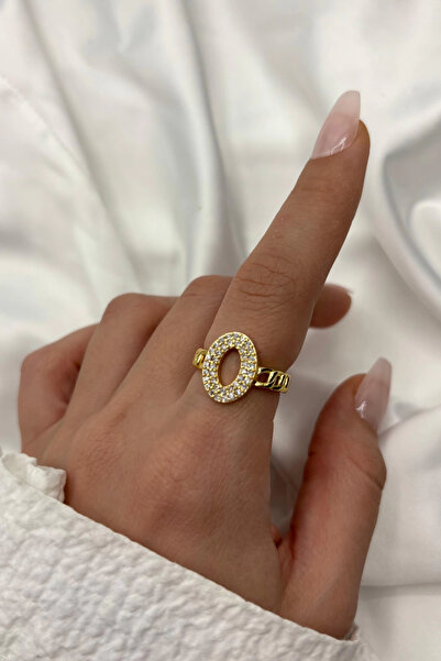 Leo'Stone خاتم نسائي من الفولاذ بتصميم جديد للموسم الجديد، مرصع بالزركون بالك...