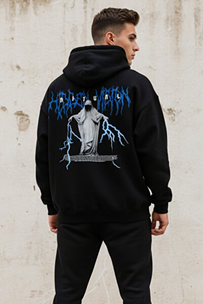 UNCİA OUTDOORS Unisex Oversize Εκτυπωμένο