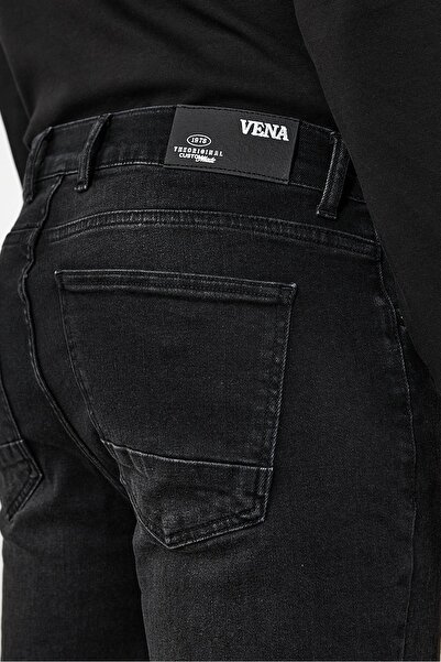 VENA Kalimnos Black Comfort Fit Jean Παντελόνι - Μαύρο