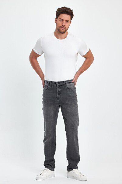VENA Kalimnos Anthracite Comfort Fit Jean Trousers - Anthracite