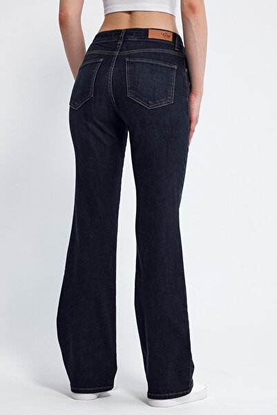 VENA Παντελόνι Emilie Naturel Dark Bootcut Jean - Φυσικό Σκούρο Μπλε