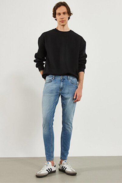 VENA Παντελόνι Skinny Jean Teos Dirty Med με σκισίματα-DIRTY MED με σκισίματα