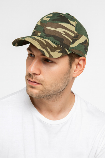 CapZone قبعة بيسبول قبعة مسطحة للجنسين موديل خلفي قابل للتعديل فيلكرو عسكري