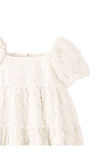 Gingersnaps Embroidered Short Sleeve Girls' Dress