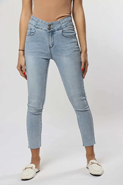 mica Solid Skinny Long Jeans