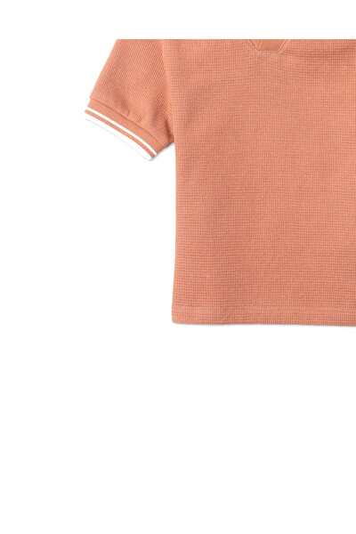 Gingersnaps Boys' Solid Short Sleeve T-Shirt